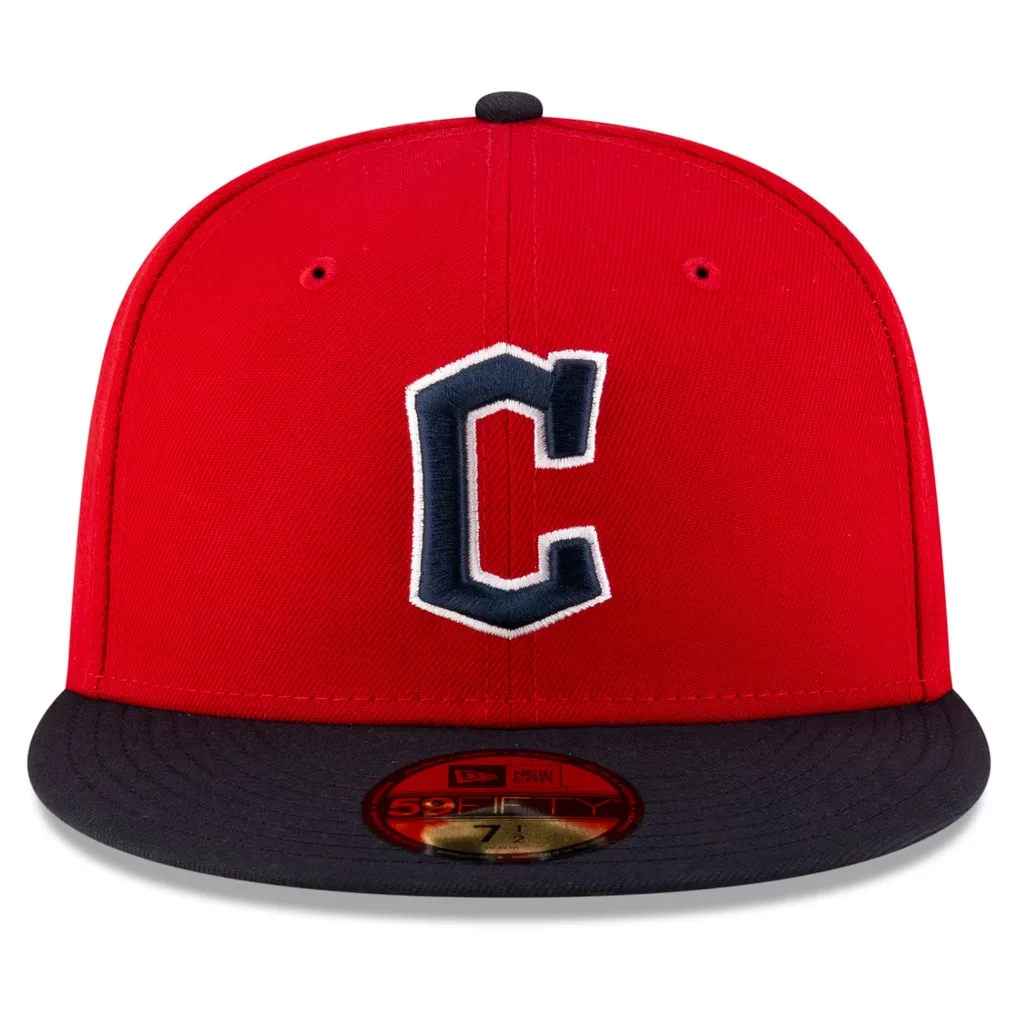 Cleveland Guardians New Era 2026 MLB Postseason Side Patch 59FIFTY Fitted Hat - Red/Navy – Photo 1 of 4