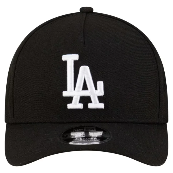 Los Angeles Dodgers New Era Player Replica 9FORTY Adjustable Hat - Black