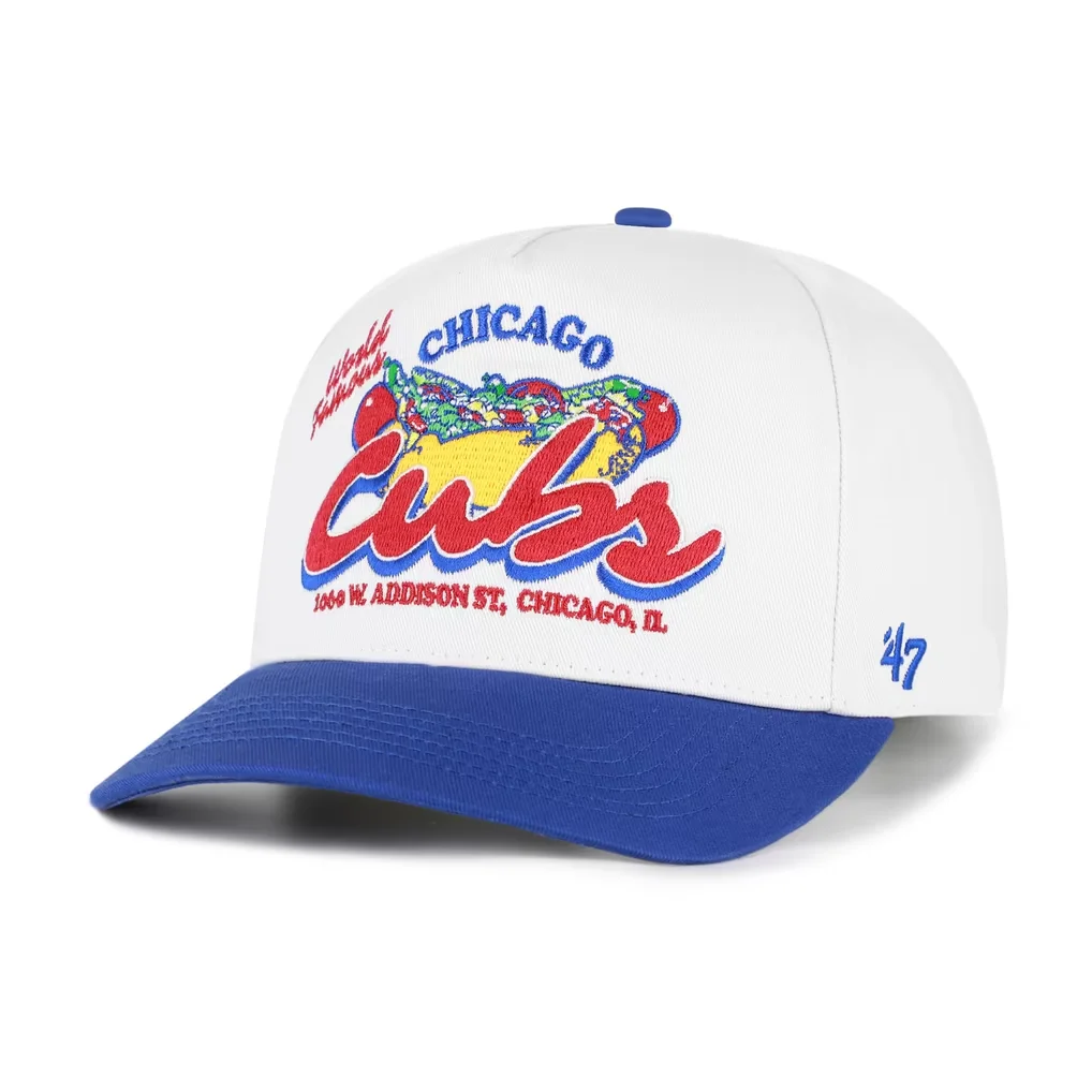 Chicago Cubs '47 Glizzy Collection Hitch Adjustable Hat - White/Royal – Photo 1 of 3
