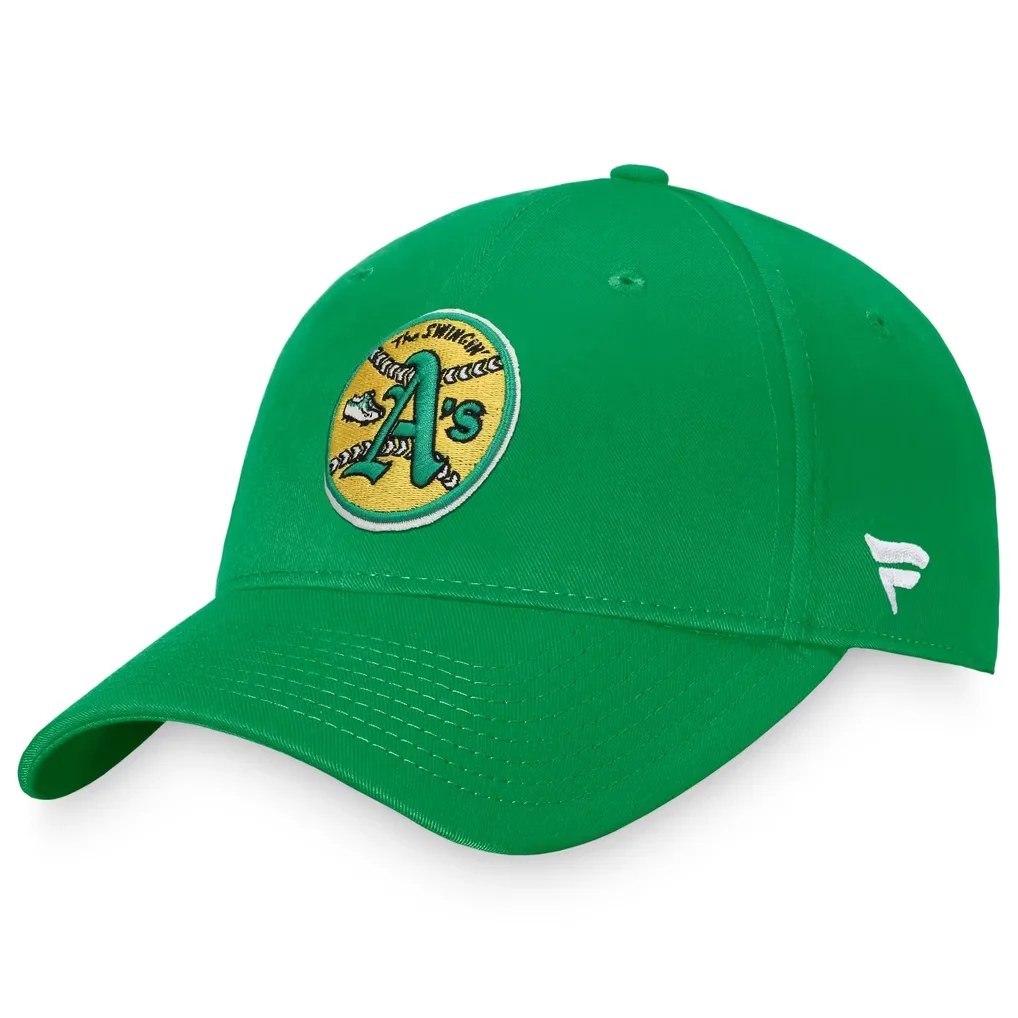 Athletics Fanatics Cooperstown Collection Core Adjustable Hat - Green – Photo 1 of 4