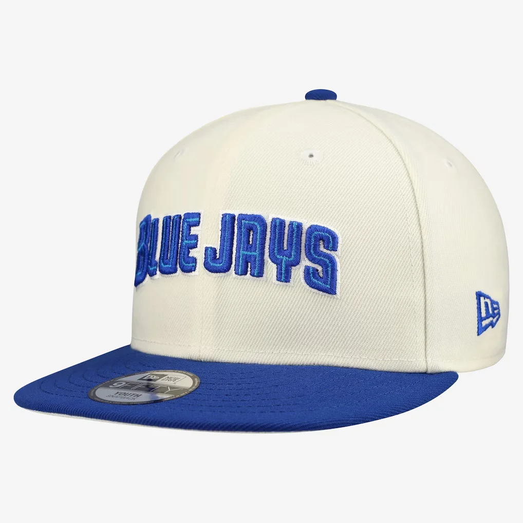 Toronto Blue Jays New Era Youth Two-Tone 9FIFTY Snapback Hat - White – Photo 1 of 5
