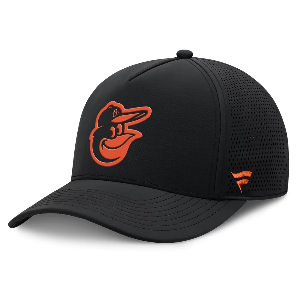 Baltimore Orioles Fanatics Men's Perforated Adjustable Hat - Black – Photo 1 of 4