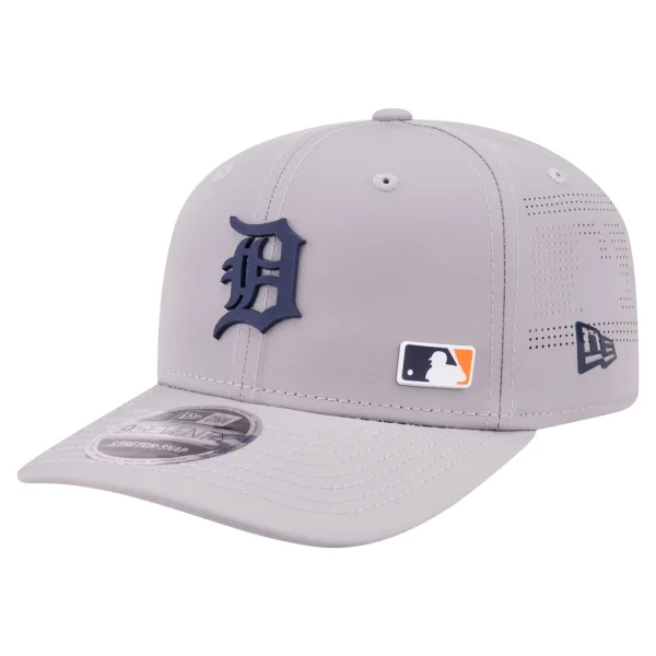 Detroit Tigers New Era Laser Perforated 9SEVENTY Adjustable Hat - Gray