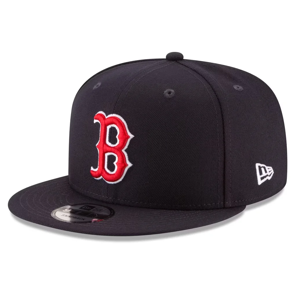 Boston Red Sox New Era 2026 MLB Postseason Side Patch 9FIFTY Snapback Hat - Navy – Photo 1 of 4