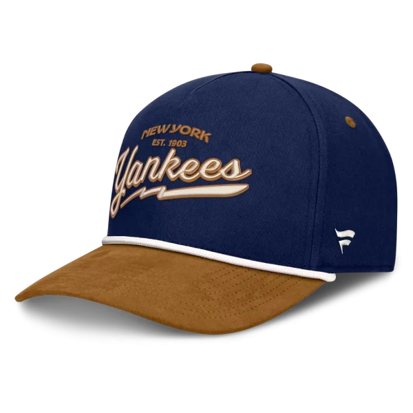 New York Yankees Fanatics Heritage Concourse A-Frame Adjustable Hat - Navy