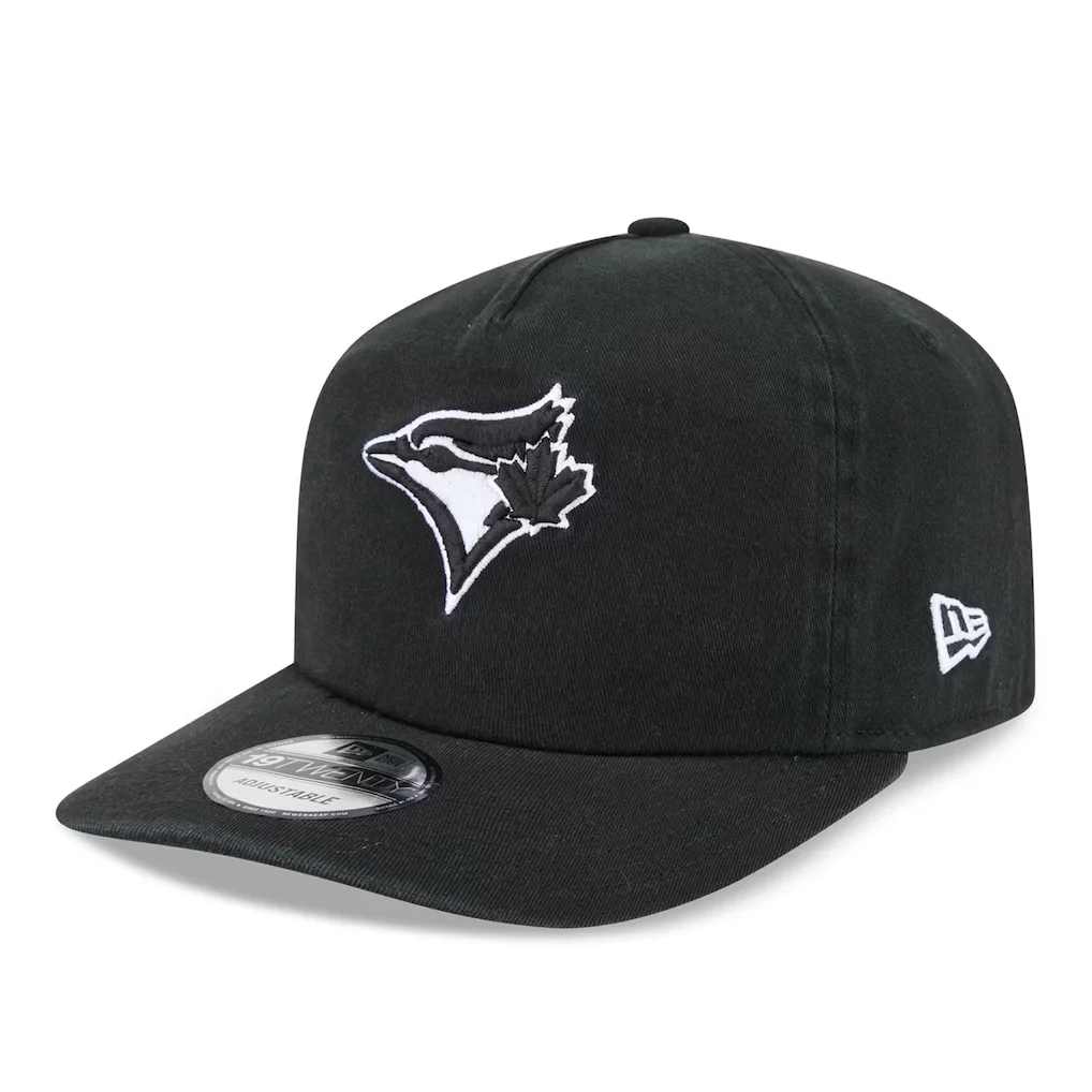 Toronto Blue Jays New Era 19TWENTY Adjustable Hat - Black – Photo 1 of 5