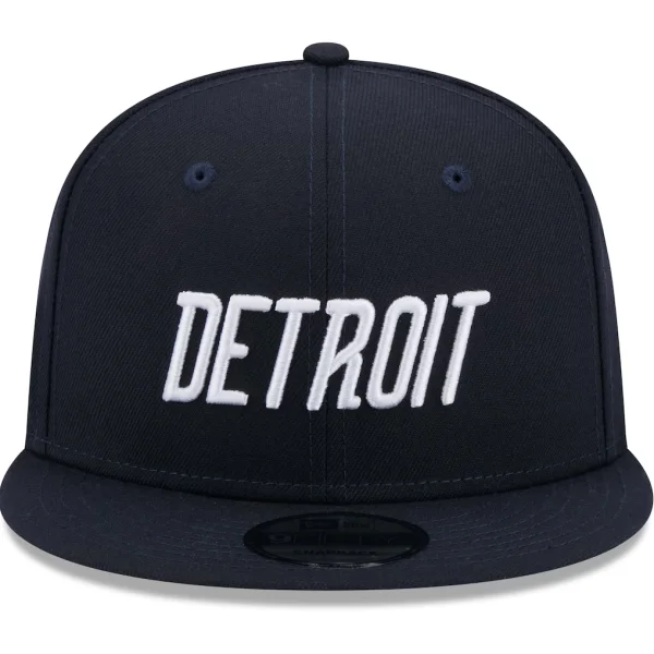 Detroit Tigers New Era 2024 City Connect 9FIFTY Snapback Hat - Navy