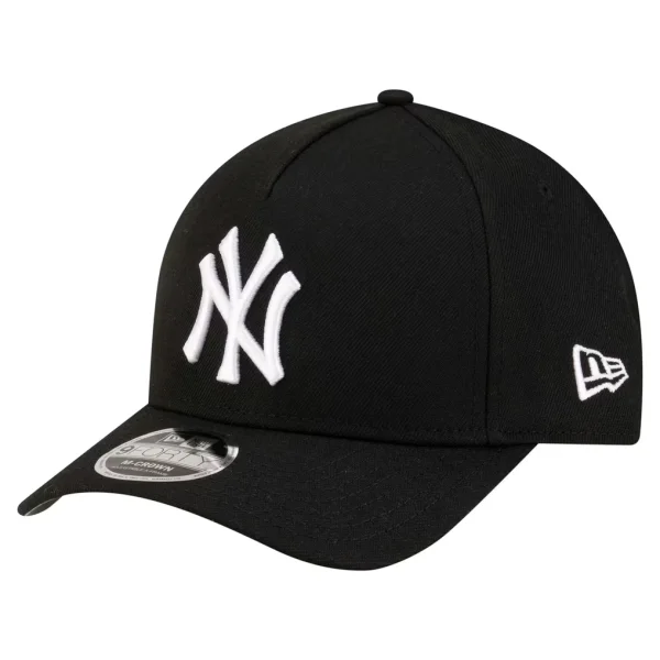 New York Yankees New Era Player Replica 9FORTY Adjustable Hat - Black