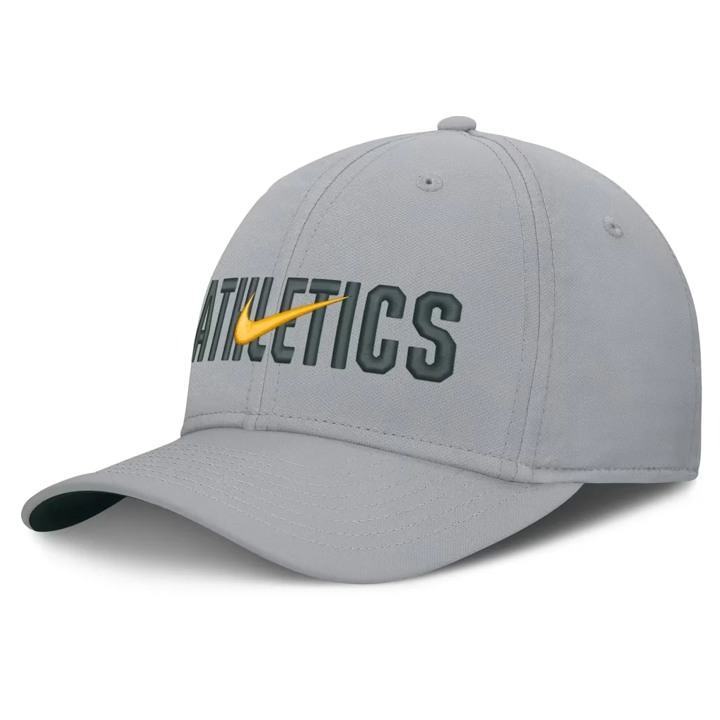 Athletics Nike Primetime Rise Dri-FIT Flex Hat - Gray – Photo 1 of 5