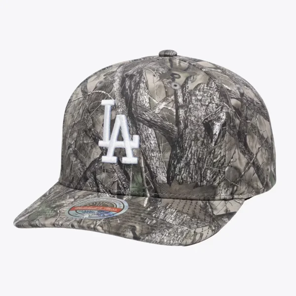 Los Angeles Dodgers Mitchell & Ness Timber Trail Snapback Hat - Camo