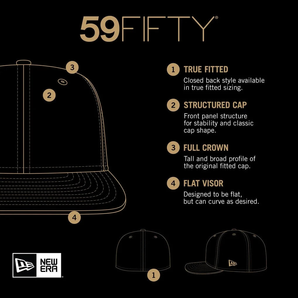 Toronto Blue Jays New Era White Logo 59FIFTY Fitted Hat - Cardinal – Photo 1 of 6