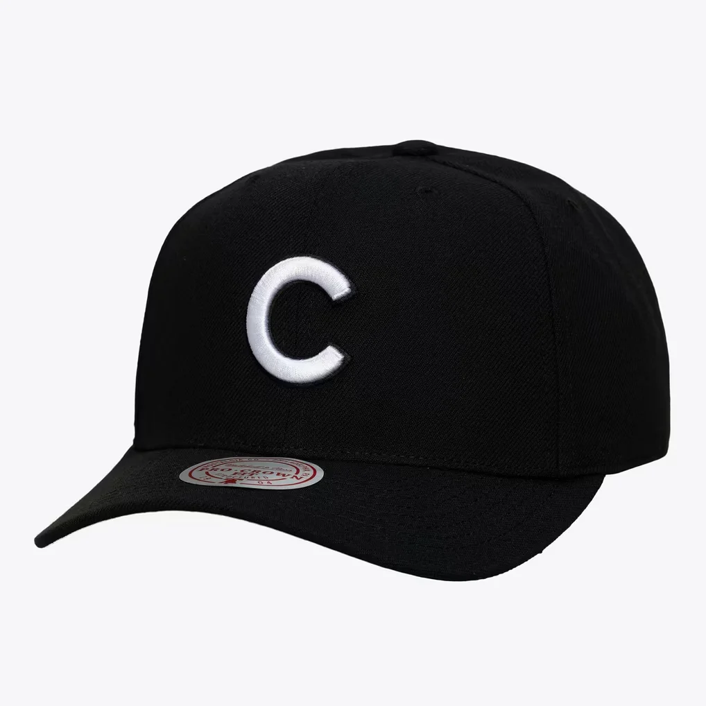 Chicago Cubs Mitchell & Ness Pro Crown Snapback - Black – Photo 1 of 4