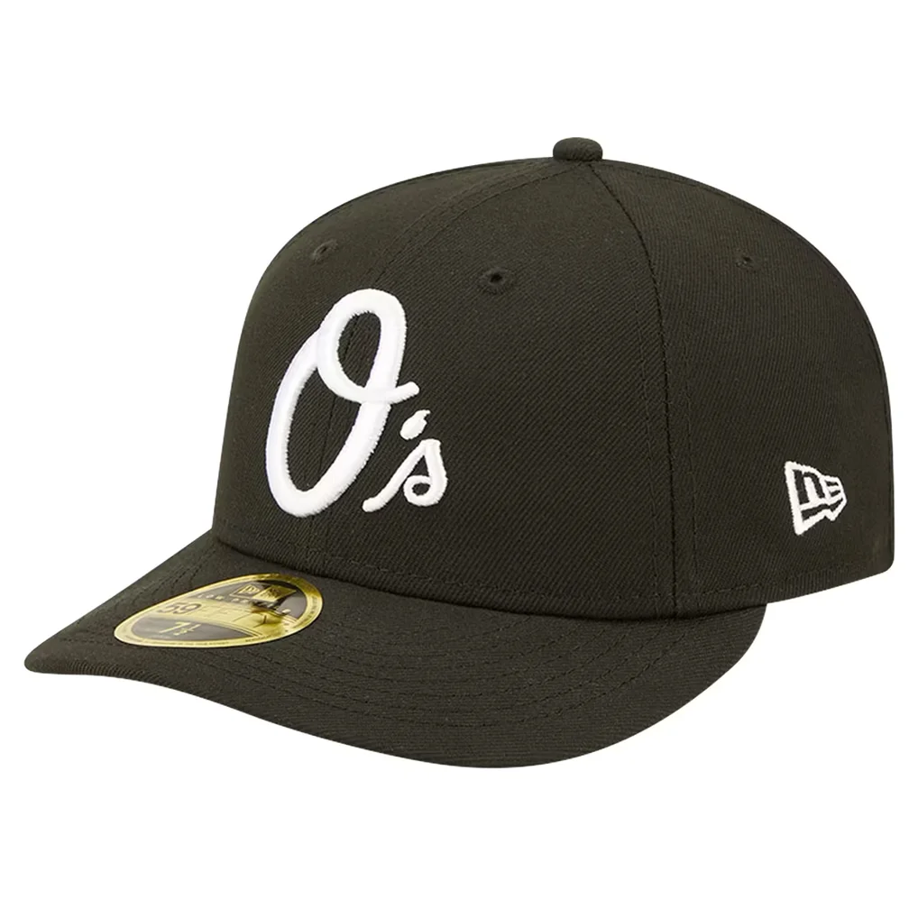 Baltimore Orioles New Era Low Profile 59FIFTY Fitted Hat - Black – Photo 1 of 5
