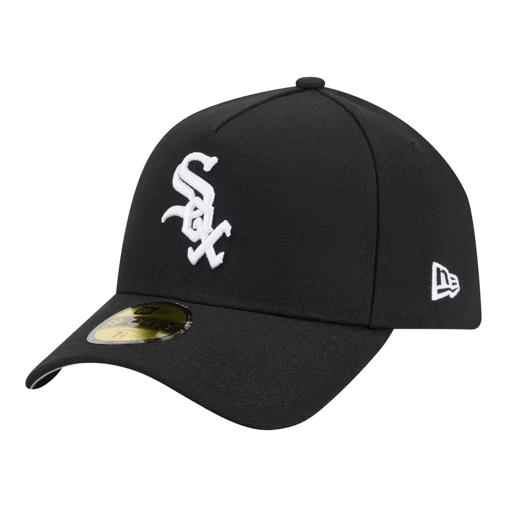 Chicago White Sox New Era A-Frame 59FORTY Fitted Hat - Black – Photo 1 of 7