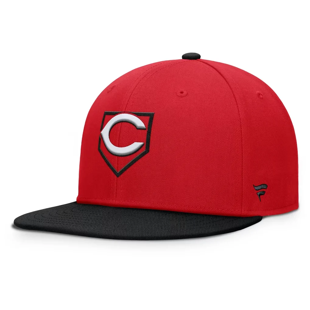 Cincinnati Reds Fanatics Batter's Box Snapback Hat - Red/Black – Photo 1 of 4