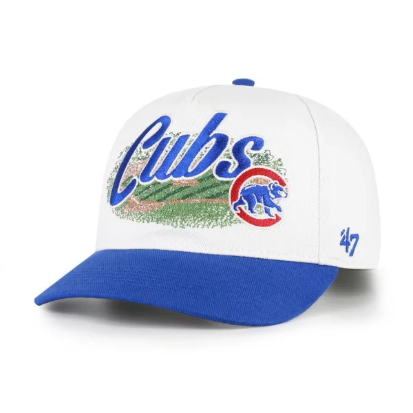 Chicago Cubs '47 Enfield Hitch Adjustable Hat - White/Royal