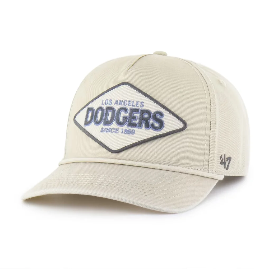 Los Angeles Dodgers '47 Cairn Hitch Adjustable Hat - Khaki – Photo 1 of 3