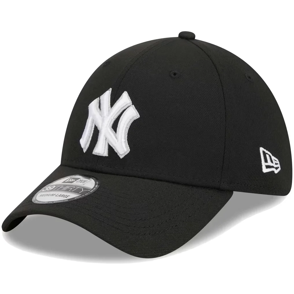 New York Yankees New Era Logo 39THIRTY Flex Hat - Black – Photo 1 of 6