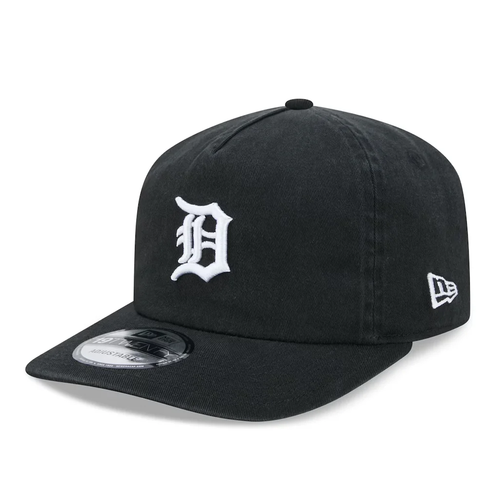 Detroit Tigers New Era 19TWENTY Adjustable Hat - Black – Photo 1 of 4