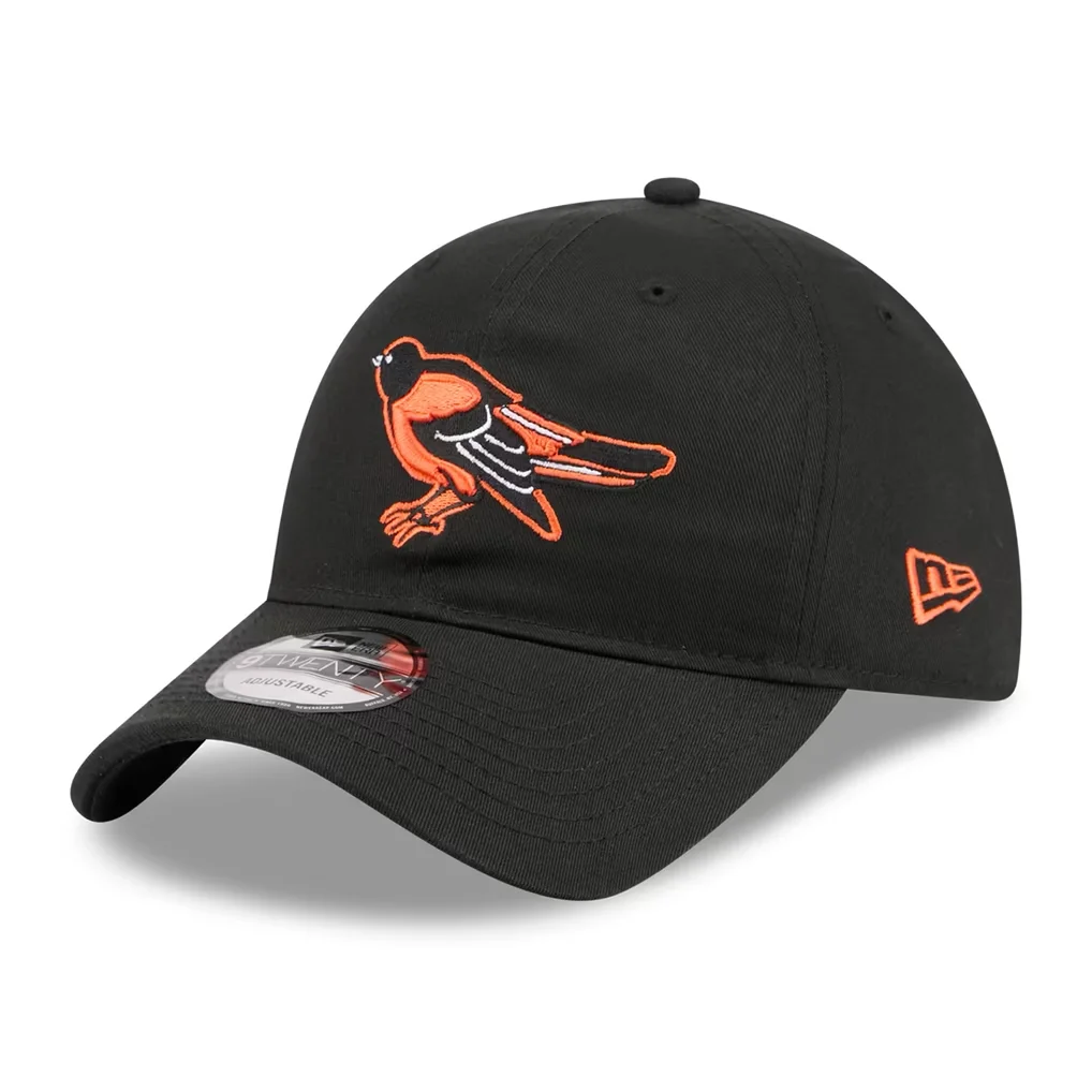 Baltimore Orioles New Era Seinfeld 9TWENTY Adjustable Hat - Black – Photo 1 of 6