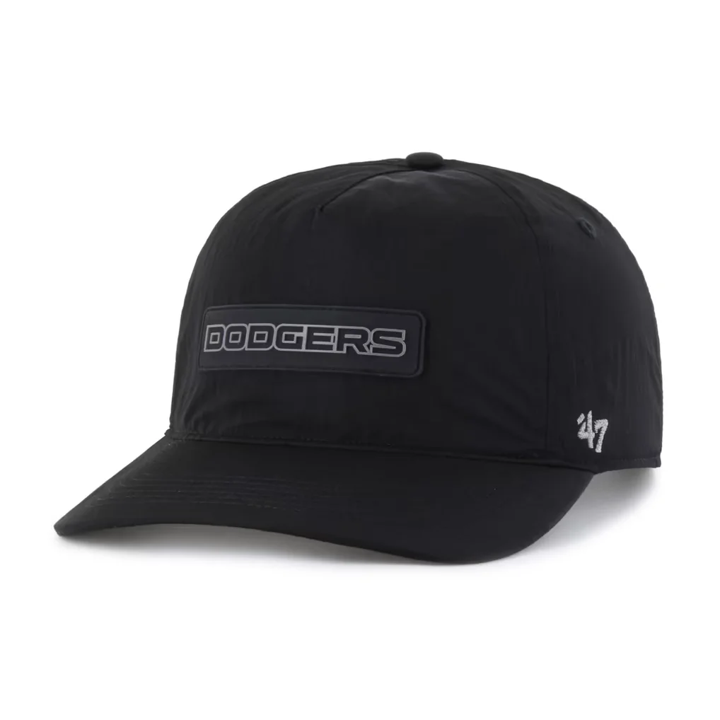 Los Angeles Dodgers '47 Quiet Outdoors Hitch Adjustable Hat - Black – Photo 1 of 3