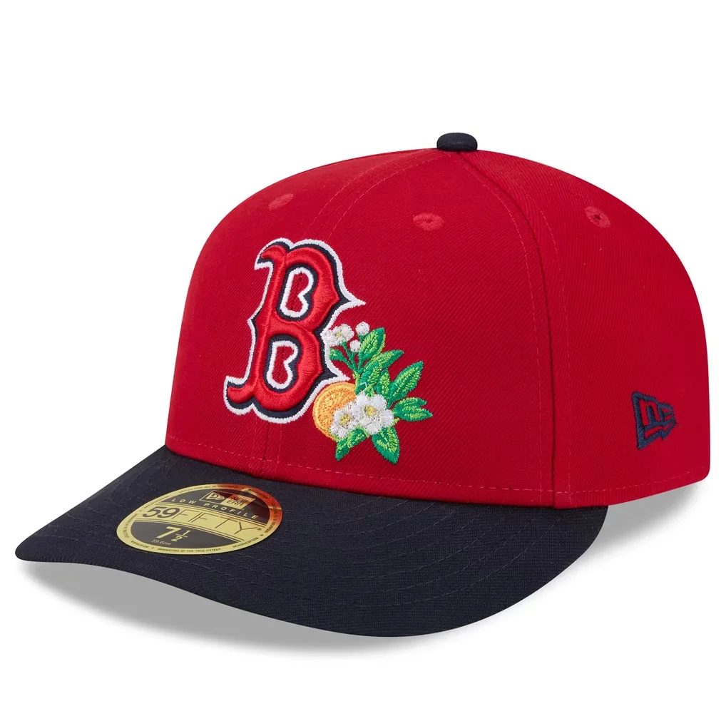 Boston Red Sox New Era 2026 Spring Training Low Profile 59FIFTY Fitted Hat - Red/Navy – Photo 1 of 5