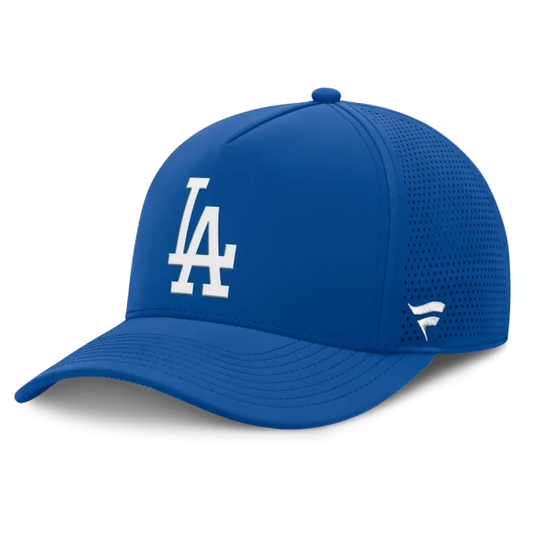 Los Angeles Dodgers Fanatics Men's Perforated Adjustable Hat - Royal