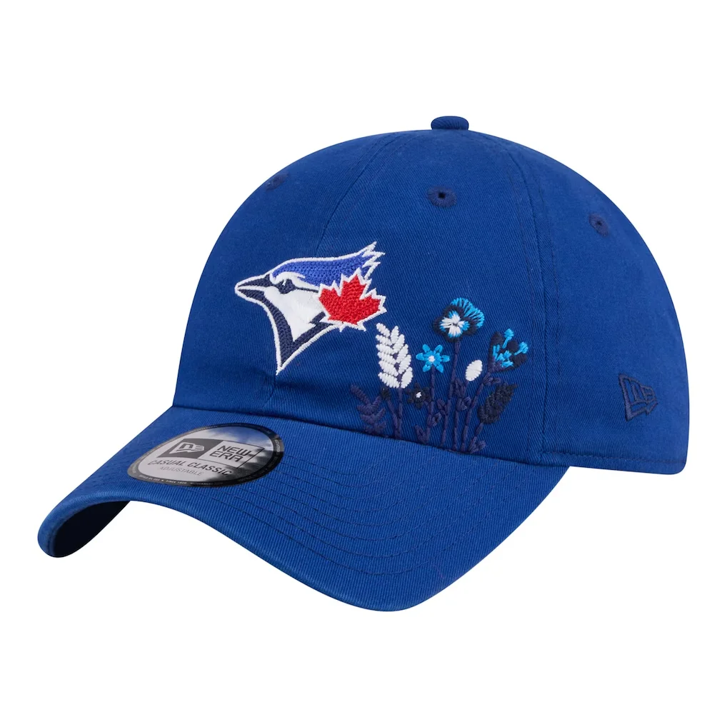 Toronto Blue Jays New Era Women's Wildflower Casual Classic Adjustable Hat - Royal – Photo 1 of 7
