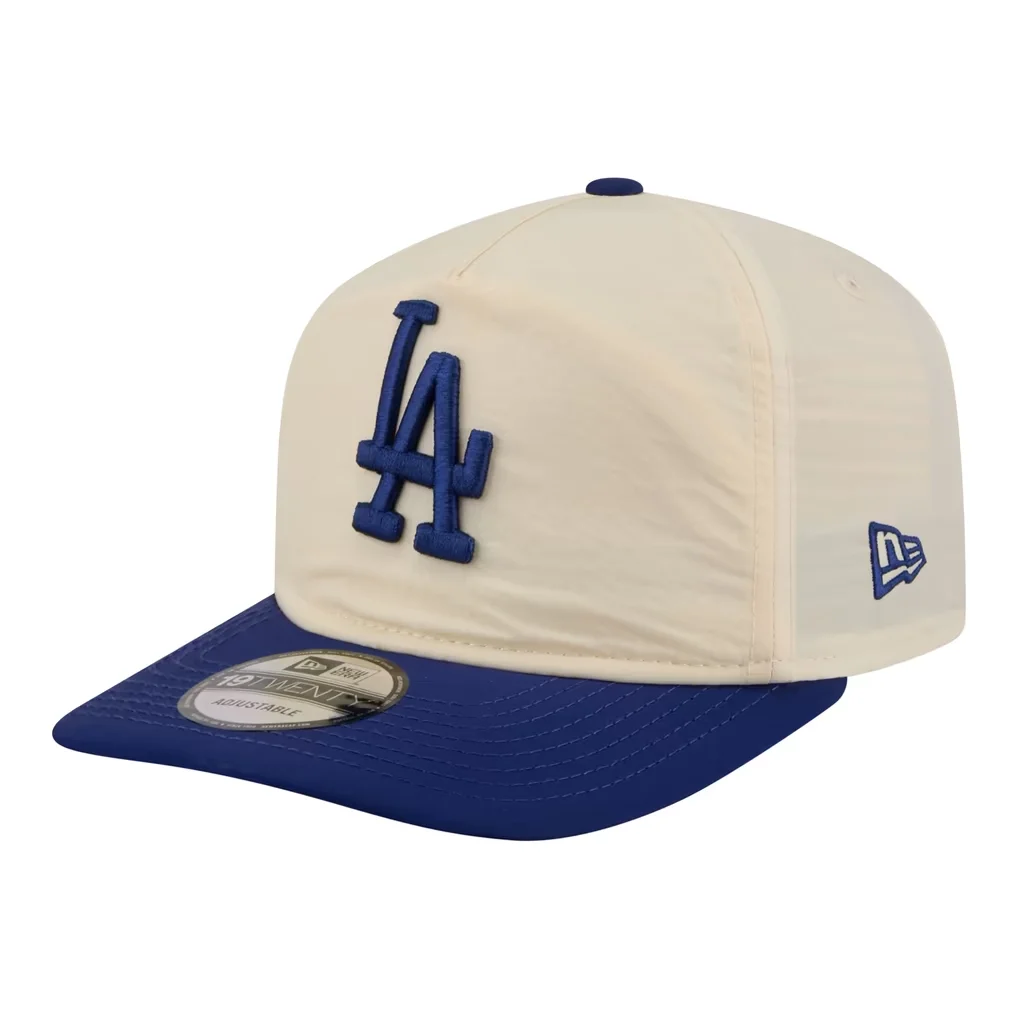 Los Angeles Dodgers New Era Everyday 19TWENTY Adjustable Hat - Cream/Royal – Photo 1 of 7