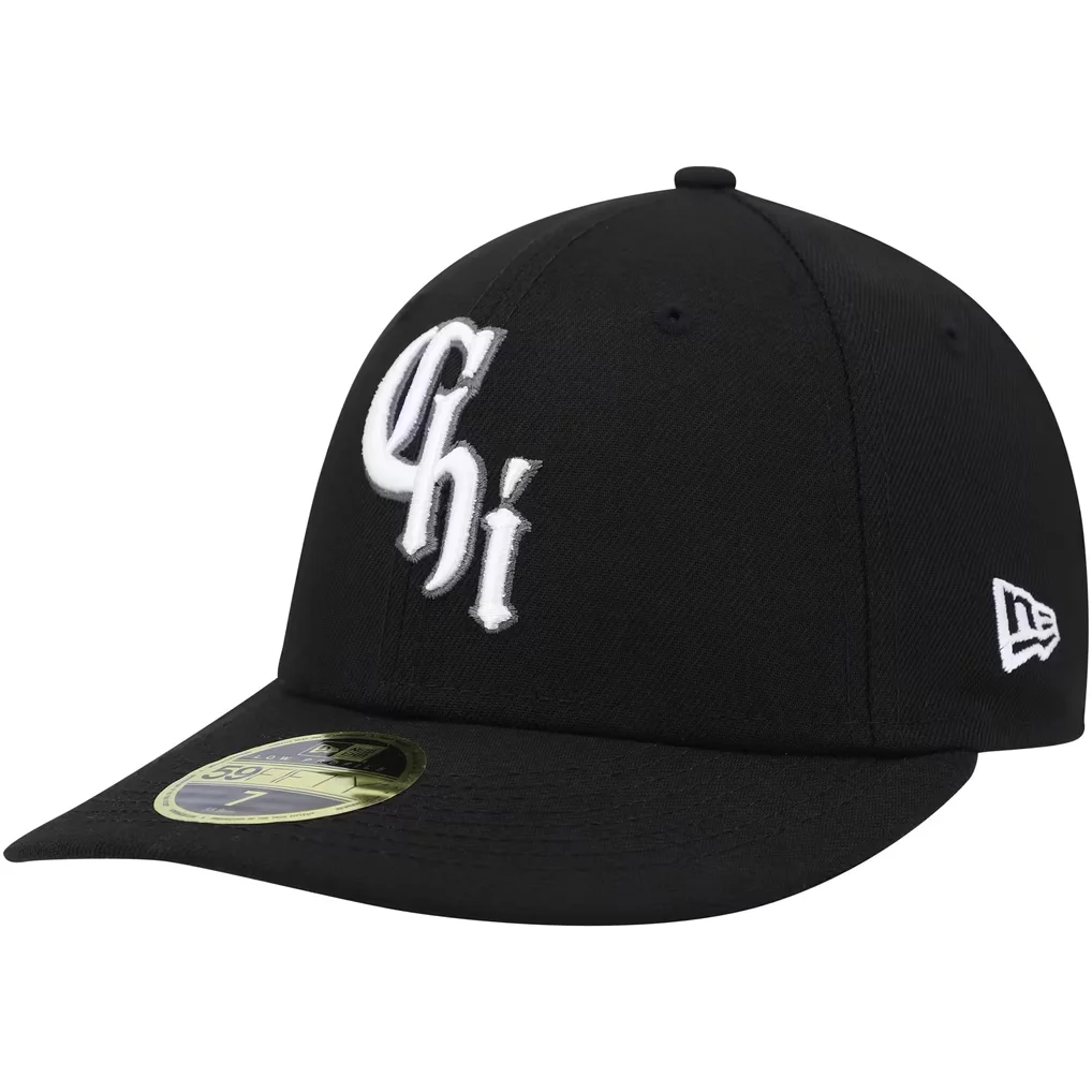 Chicago White Sox New Era City Connect Low Profile 59FIFTY Fitted Hat - Black – Photo 1 of 4