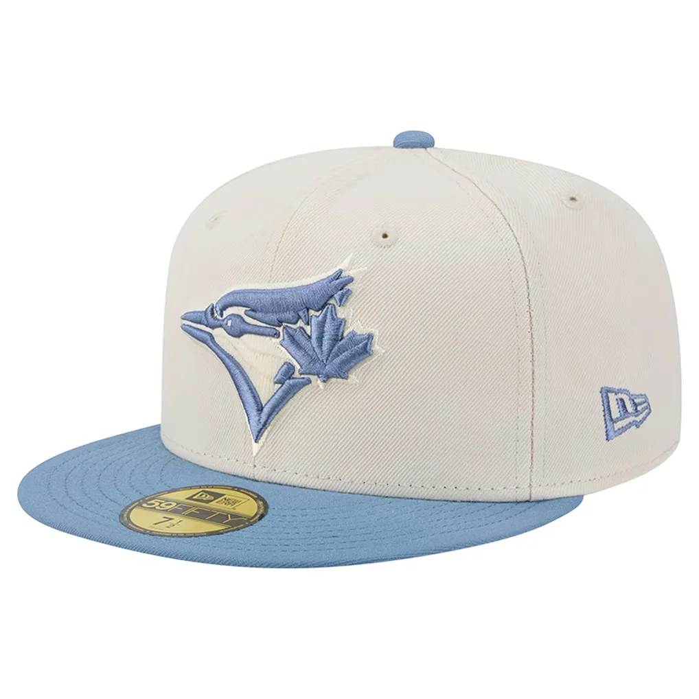 Toronto Blue Jays New Era Color Pack 59FIFTY Fitted Hat - Cream/Light Blue – Photo 1 of 7