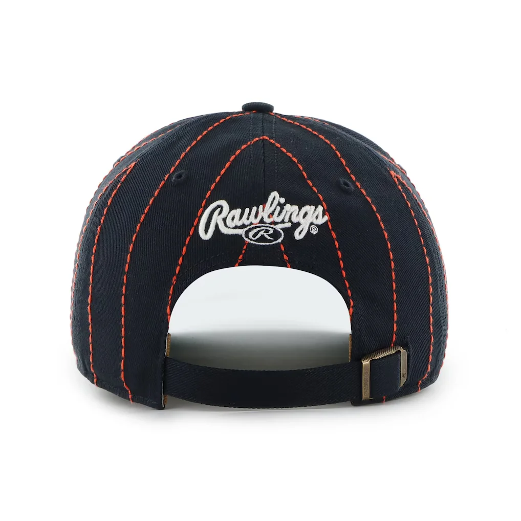 Detroit Tigers '47 x Rawlings Pinstripe Hitch Adjustable Hat - Navy – Photo 1 of 3