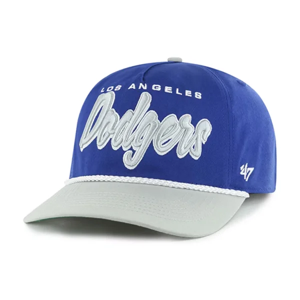 Los Angeles Dodgers '47 Dropshadow Rope Hitch Adjustable Hat - Royal