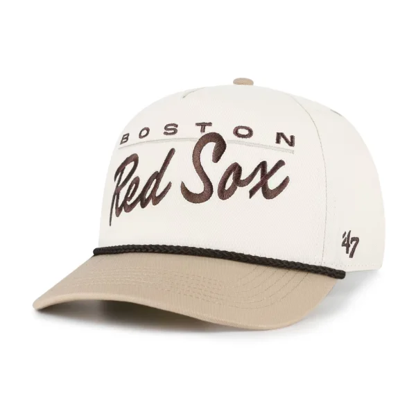 Boston Red Sox '47 Neutral Terrain Hitch Rope Adjustable Hat - Natural/Tan