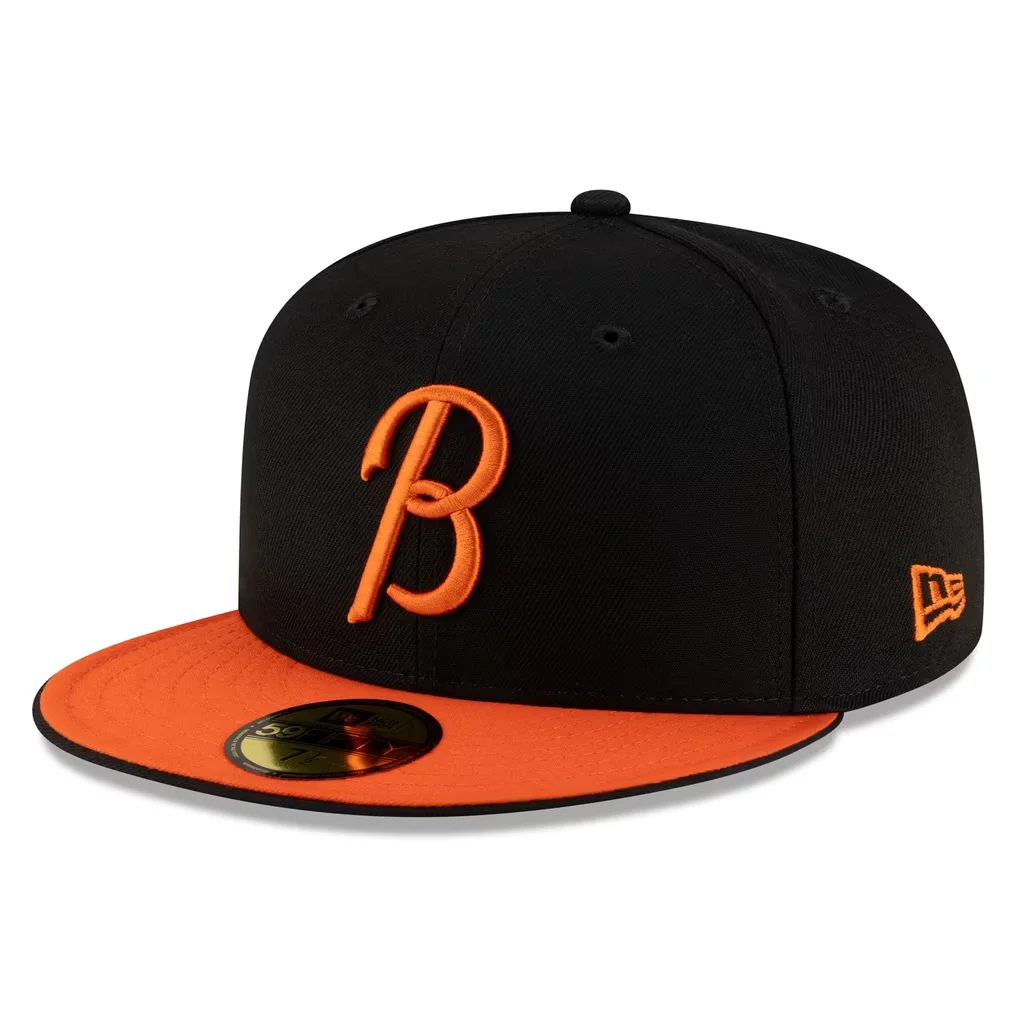 Baltimore Orioles New Era Authentic Collection 59FIFTY Fitted Hat - Black/Orange – Photo 1 of 5