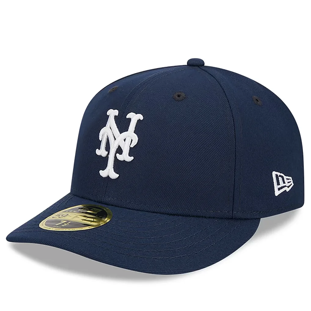 New York Mets New Era Oceanside Low Profile 59FIFTY Fitted Hat - Navy – Photo 1 of 6
