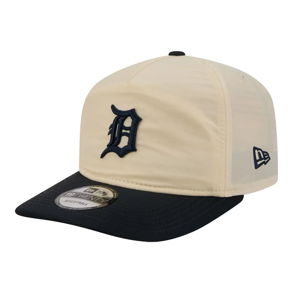 Detroit Tigers New Era Everyday 19TWENTY Adjustable Hat - Cream/Navy – Photo 1 of 6