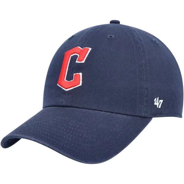 Cleveland Guardians '47 Clean Up Adjustable Hat - Navy