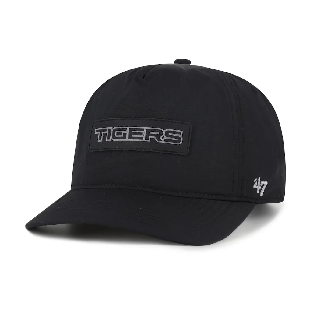 Detroit Tigers '47 Quiet Outdoors Hitch Adjustable Hat - Black – Photo 1 of 3
