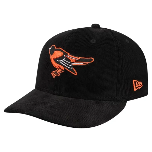 Baltimore Orioles New Era Seinfeld Low Profile 59FIFTY Fitted Hat - Black