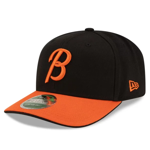 Baltimore Orioles New Era Player Replica 9SEVENTY Adjustable Hat - Black/Orange