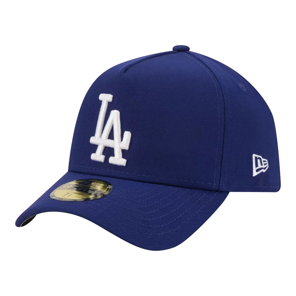 Los Angeles Dodgers New Era A-Frame 59FORTY Fitted Hat - Royal – Photo 1 of 7