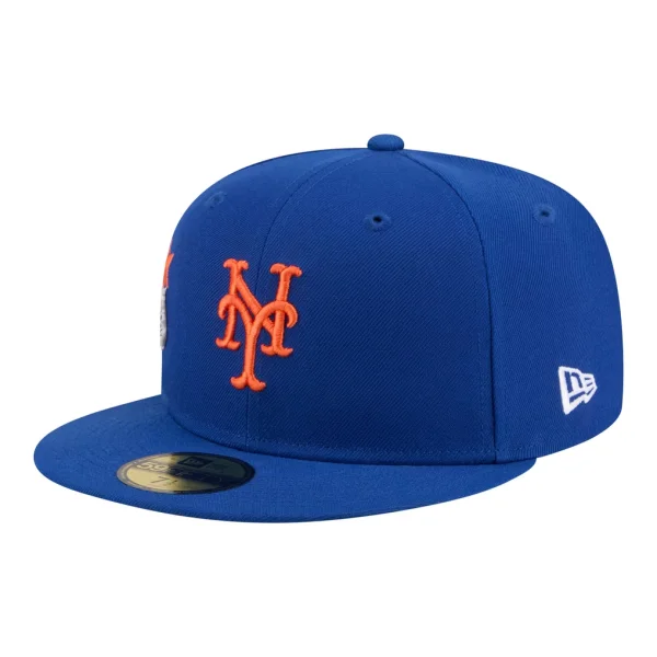 New York Mets New Era City Patch 59FIFTY Fitted Hat - Royal