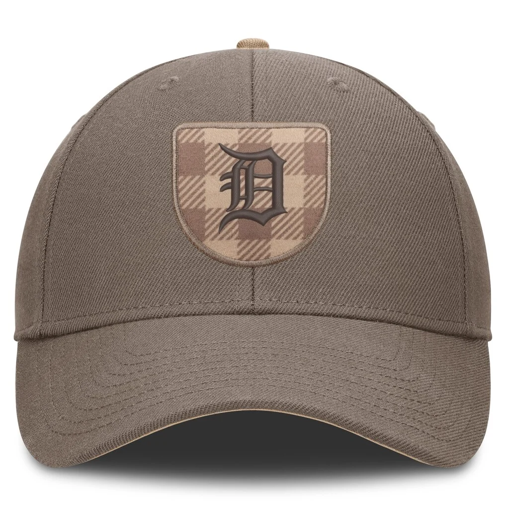 Detroit Tigers Nike Statement Rise Adjustable Hat - Brown – Photo 1 of 4