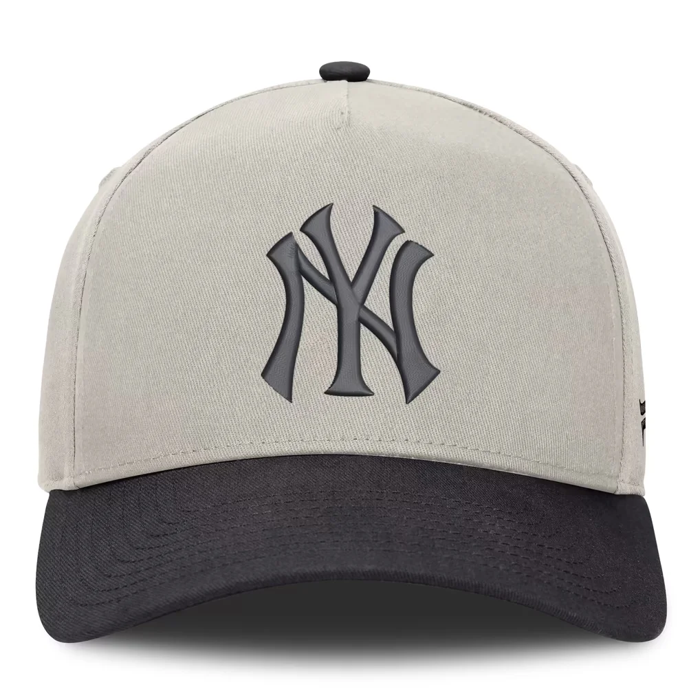 New York Yankees Fanatics Wonder A-Frame Adjustable Hat - Stone/Graphite – Photo 1 of 3
