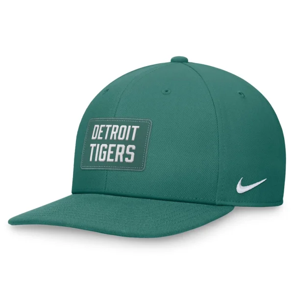 Detroit Tigers Nike Bicoastal Pro Performance Snapback Hat - Green