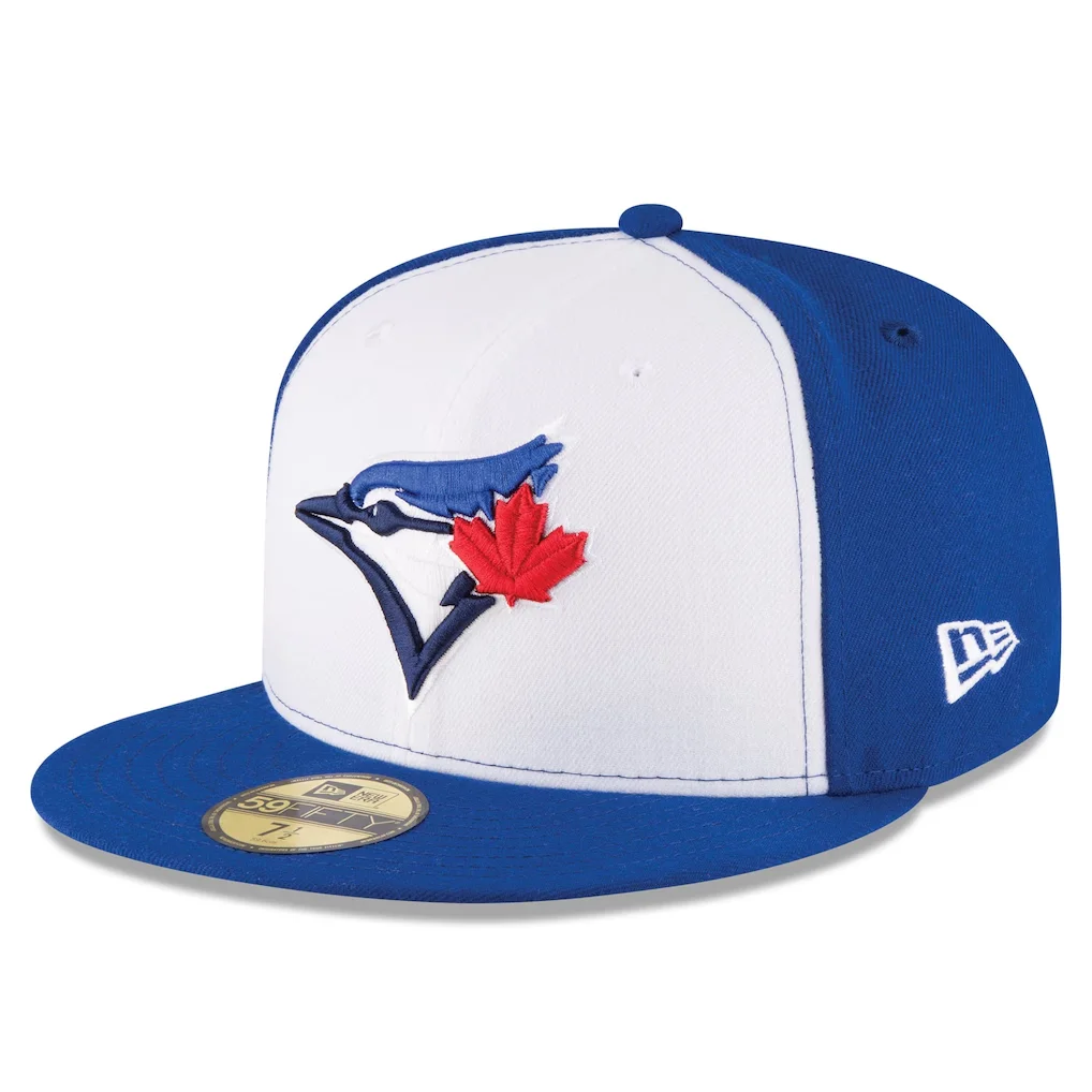 Toronto Blue Jays New Era 2017 Authentic Collection On-Field 59FIFTY Fitted Hat - White/Royal – Photo 1 of 5