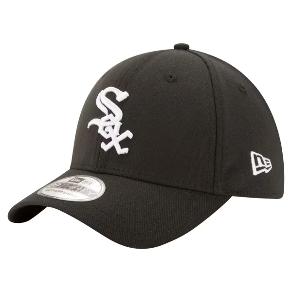 Chicago White Sox New Era 125th Anniversary 39THIRTY Flex Hat - Black