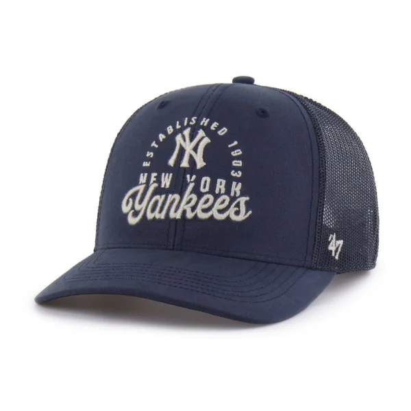 New York Yankees '47 Pitstop Trucker Adjustable Hat - Navy