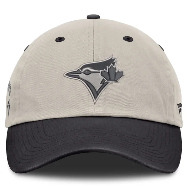 Toronto Blue Jays Fanatics Frame Adjustable Hat - Beige/Charcoal
